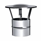 Зонт-Д для дымохода Ferrum d 100 мм, для дымохода, нержавеющая сталь 0.5 мм