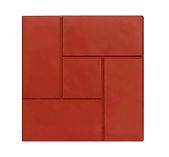 Плитка Прямой угол, красная, 30х30х3 см