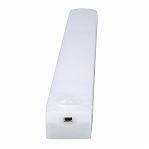 Светильник Uniel ULM-F60-2W/4000K/RECH SENSOR IP20 WHITE с датчиком движения, пластик, белый