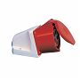Розетка ОП IEK ССИ-125 Magnum 32А 200/346-240/415В 3P+PE+N 6ч IP44