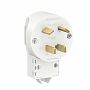 Вилка силовая Schneider electric BLNSV003241 BLANCA 3P+N 32А 400В белая