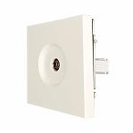 Розетка ТВ оконечная Lezard Zima 704-9088-130 встраиваемая, слоновая кость