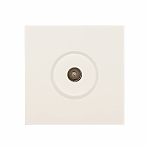 Розетка ТВ оконечная Lezard Zima 704-9088-130 встраиваемая, слоновая кость