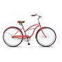 Велосипед Stels Navigator 110 Lady V010 колеса 26" дорожный, городской, розовый-коралл