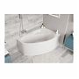 Ванна акриловая VAGNERPLAST FLORA 150x100 R bianco