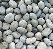 Камень серая галька 20-40 мм