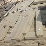 Камень Лапша галтованная серо-зеленая 15-30 мм