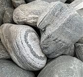 Камень серый с разводом 20-50 мм