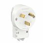 Вилка силовая СП BLANCA 2P+N 32А 250В белая Schneider electric BLNSV003231