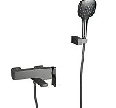 Смеситель для ванны Gappo G3217-9 оружейная сталь