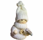 Ёлочная игрушка новогодняя С Новым годом! 70х60х30 мм