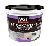 Грунтовка VGT ВД-АК-0301 Бетонконтакт белая 8 кг 