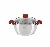 Кастрюля Daniks Орлея GS-01159P-20CA с крышкой, 3.6 л