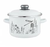 Кастрюля эмалированная Appetite, Flora-2, 3 л