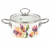 Кастрюля эмалированная Daniks Iris 2 л