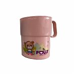Кружка Полимербыт Polly детская с аппликацией, пластик, 300 мл, 434772400