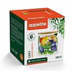 Банка Appetite ZFC465-8 Дюшес керамическая с бамбуковой крышкой 440 мл