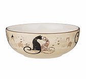 Салатник Agness 358-1745 Парижские Коты для подачи холодных закусок 800 мл