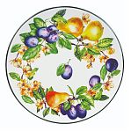 Тарелка Appetite ZFA627-8 Дюшес керамическая плоская, для подачи основных блюд, 24 см