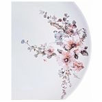 Тарелка Agness 598-078 Flower symphony обеденная, для сервировки стола, 24 см
