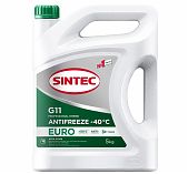 Антифриз Sintec Euro G11 зелёный 5 кг