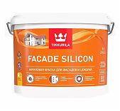 FACADE SILICON краска для фасадов и цоколей База А 9 л