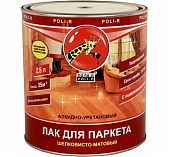 Лак Poli-R для паркета шелковисто-матовый 2,5 л