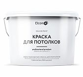 Краска на водной основе Elcon для потолков, 10л