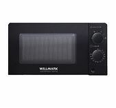 Печь микроволновая Willmark WMO-202MB, 20 л, 700 Вт, механическое управление, черная