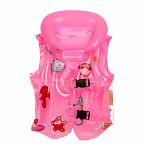 Жилет надувной Cean Child D090010 детский, 3-5 лет, анатомическая форма, розовый 35х50 см