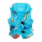 Жилет надувной Cean Child D090007 детский, 3-5 лет, синий, для бассейнов 35х50 см