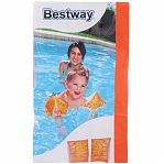 Нарукавники Bestway 32042 Дельфины Фрукты 3-6 лет, анатомическая форма, 15х23 см