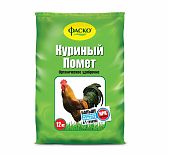 Удобрение Фаско Куриный помет органическое, гранулированное, 12 кг