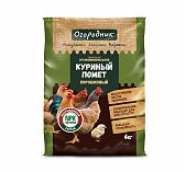 Удобрение  Огородник Куриный помет порошковый, обогащенный, органоминеральное, 4 кг