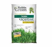 Удобрение Robin Green Газон, от пожелтения, органоминеральное, 2.5 кг