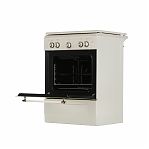 Плита газовая Gefest ПГ 6100-02 0186 ретро, цвет бежевый, объем духовки 52 л, откидная дверца