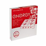 Плита газовая настольная Energy EN-004, 4 конфорки, цвет белый