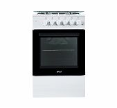 Плита комбинированная MIU  5010 ERP, цвет белый, объем электродуховки 52 л, откидная дверца