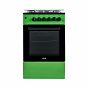 Кухонная плита MIU  5011 ERP с электродуховкой (зеленая)