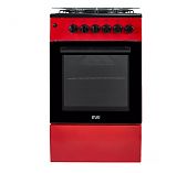 Кухонная плита MIU  5011 ERP с электродуховкой (красная)