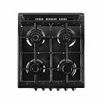 Плита комбинированная MIU 5013 ERP ГК LUX, цвет зеленый, объем электродуховки 52 л, откидная дверца
