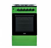 Кухонная плита MIU 5013 ERP ГК LUX с электродуховкой зеленая