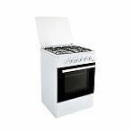 Плита комбинированная Ideal L110, цвет белый, объем электродуховки 65 л, откидная дверца