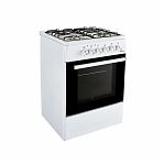 Плита комбинированная Ideal L110 Econom, цвет белый, объем электродуховки 65 л, откидная дверца