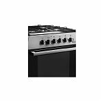 Плита комбинированная Ideal L110, цвет серый, объем электродуховки 65 л, откидная дверца