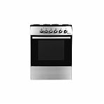 Плита комбинированная Ideal L110, цвет серый, объем электродуховки 65 л, откидная дверца