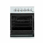 Плита комбинированная Ideal L1155, цвет белый, объем электродуховки 65 л, откидная дверца