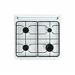 Плита комбинированная Ideal L1155, цвет белый, объем электродуховки 65 л, откидная дверца