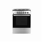 Плита комбинированная Ideal L115, цвет серый, объем электродуховки 65 л, откидная дверца