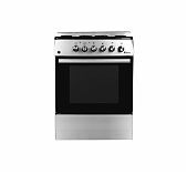 Плита комбинированная Ideal L115, цвет серый, объем электродуховки 65 л, откидная дверца